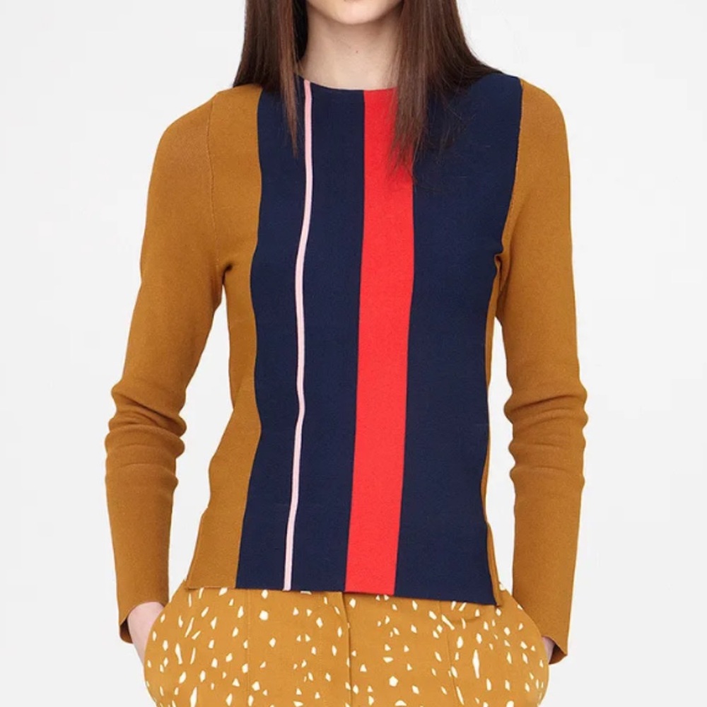 Apiece Apart striped pullover sweater Small